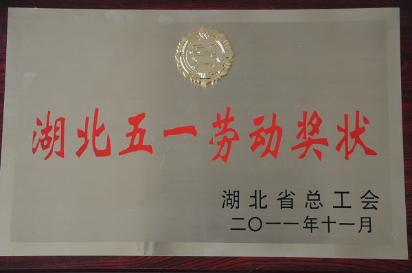 湖北五一勞動(dòng)獎(jiǎng)狀